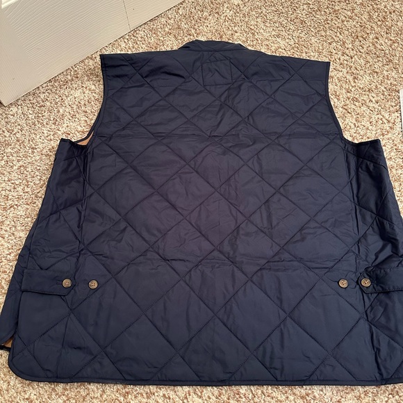 Men’s J Crew Vest. New with tags. Navy, size XXL. - Picture 4 of 4